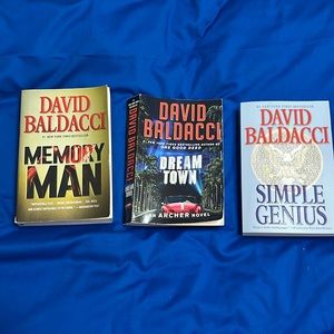 David Baldacci book bundle.